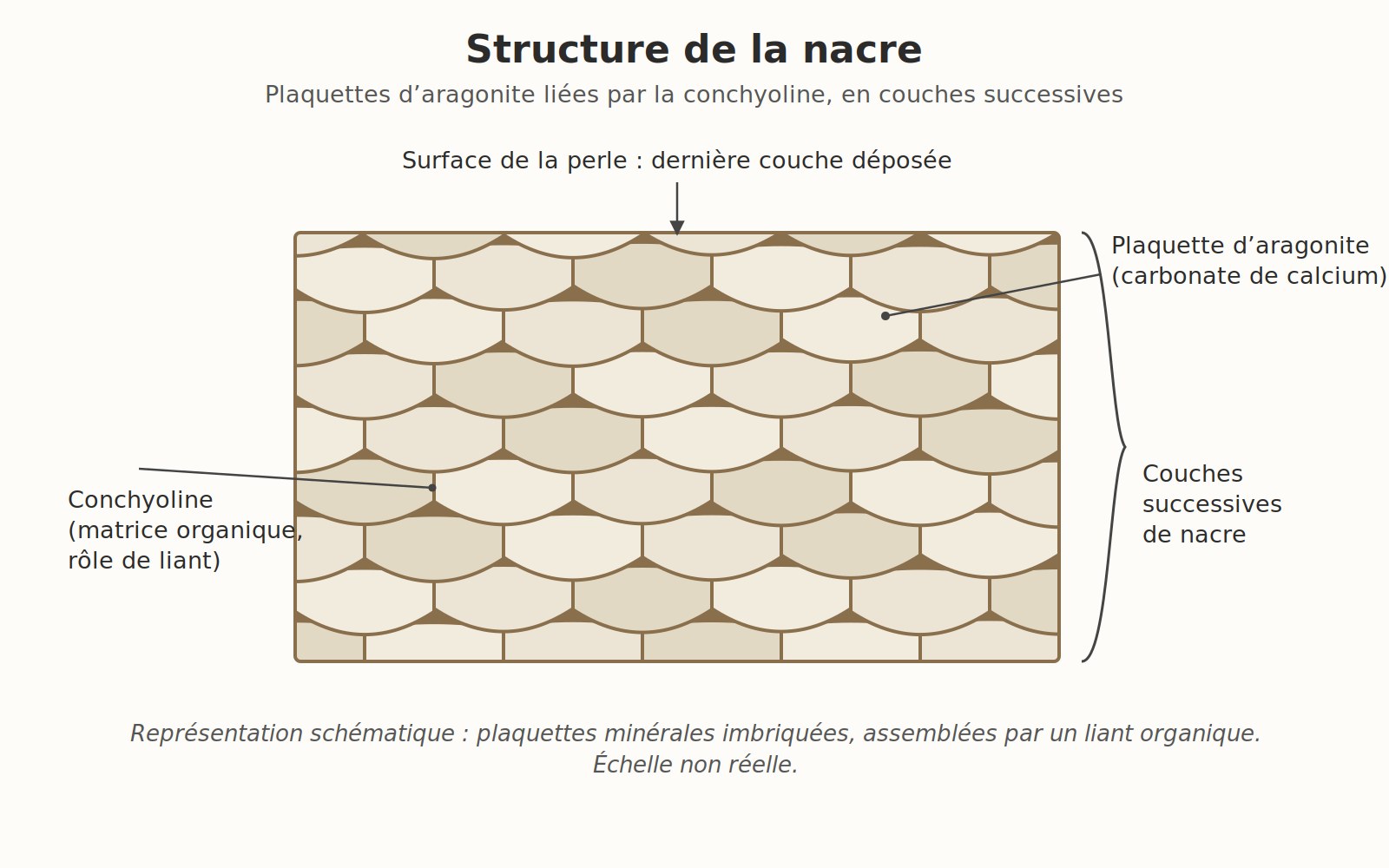 Comment la nacre construit-elle sa solidité ?
